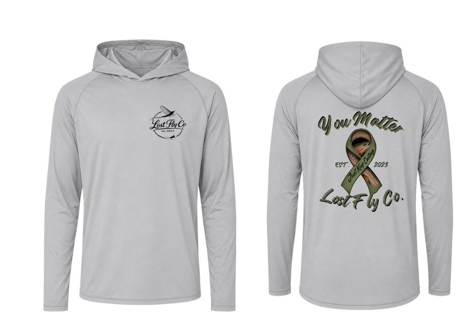 You Matter Sunshirt, Gray colorway
