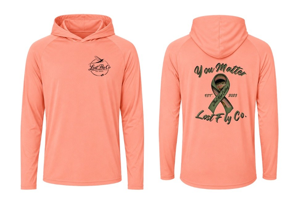 You Matter Sunshirt, Salmon colorway